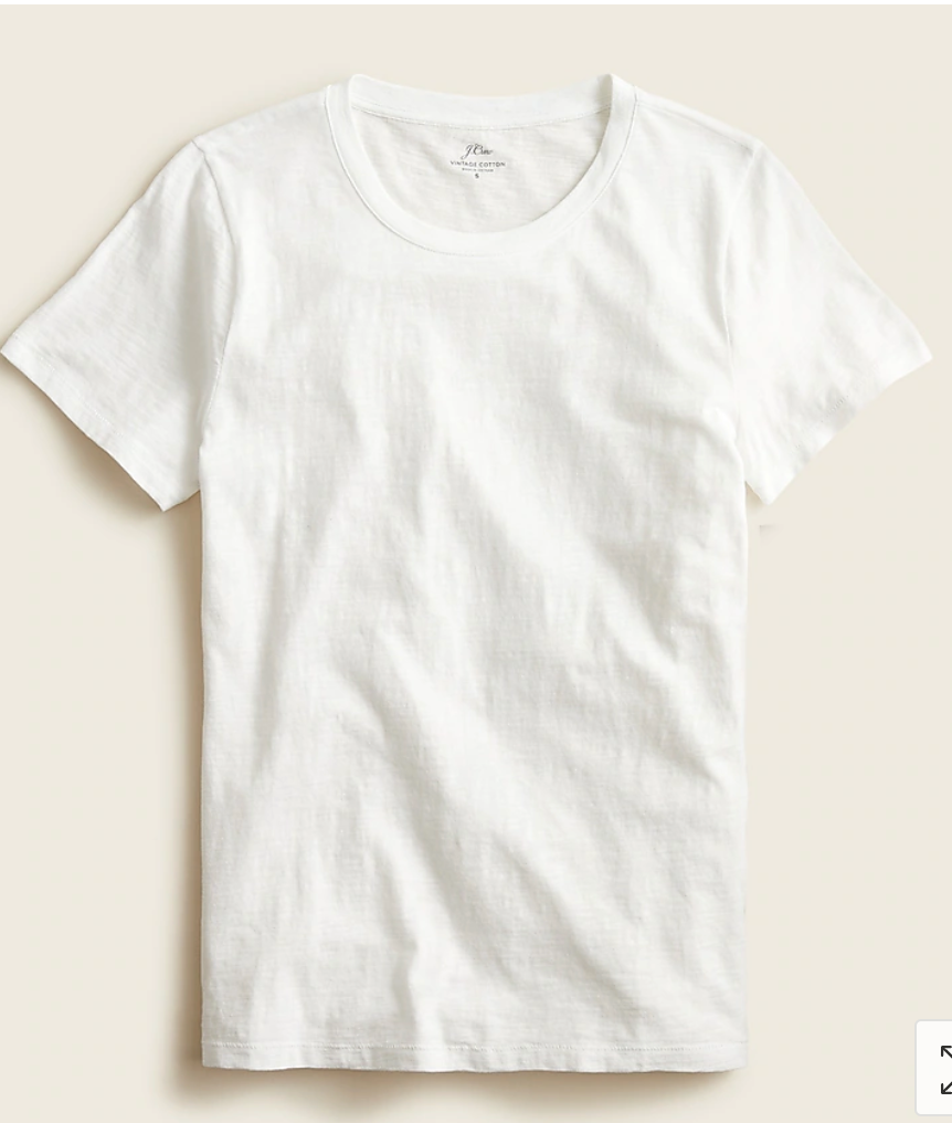 Loose Fit Short Sleeve Crewneck